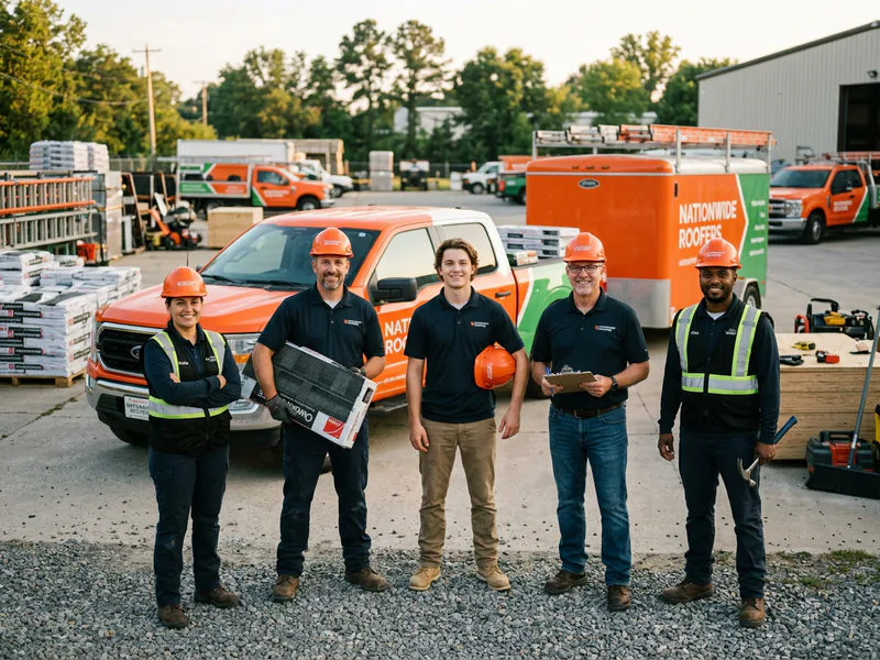 Natiowide Roofers - roof installation in Englishtown near me